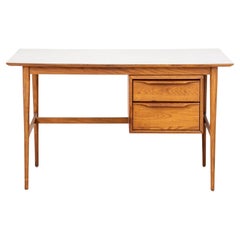 Bureau Heywood Wakefield en noyer, années 1960