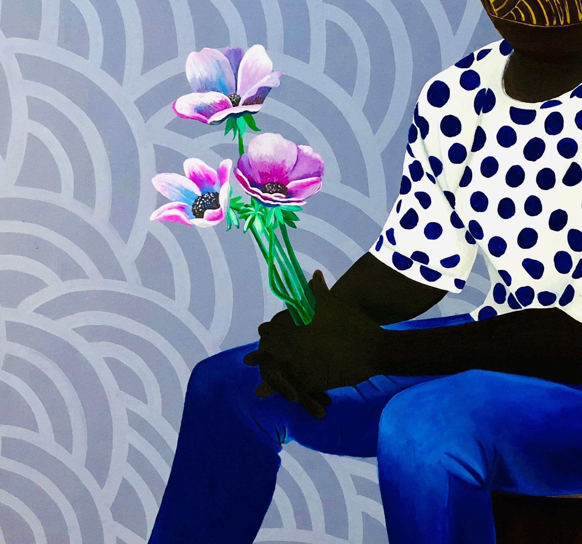 Sentimenti - Painting Contemporaneo di Hezekiah Oyejide Obidare