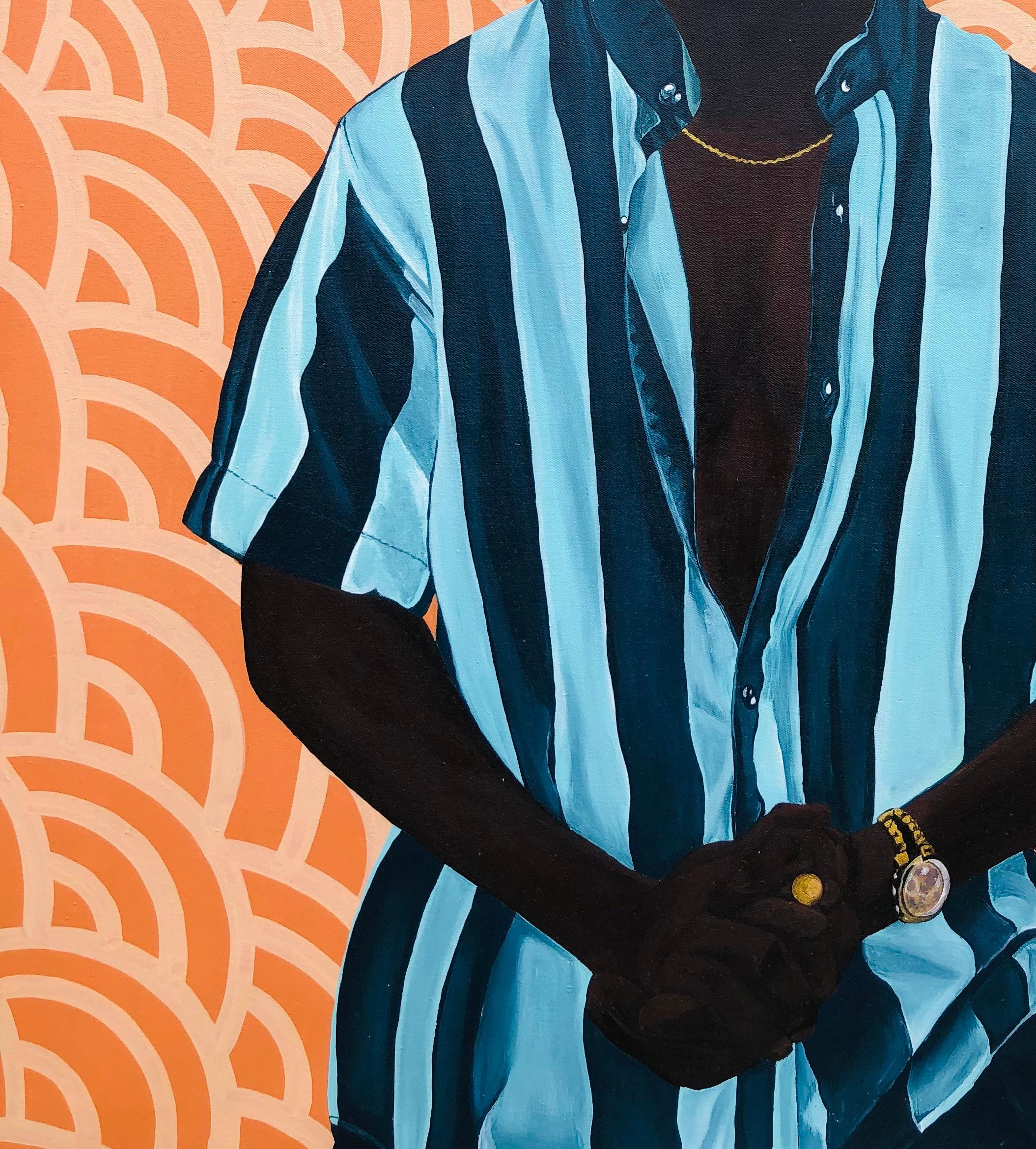 Identität 4 – Painting von Hezekiah Oyejide Obidare