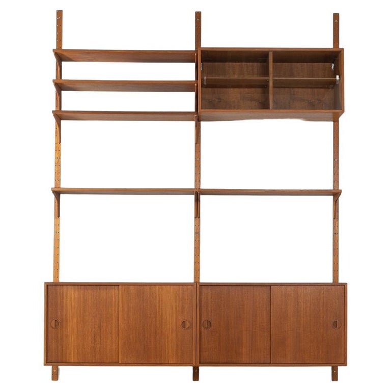 Hg Furniture Shelving System, 1960s Wall Shelf For Sale at 1stDibs