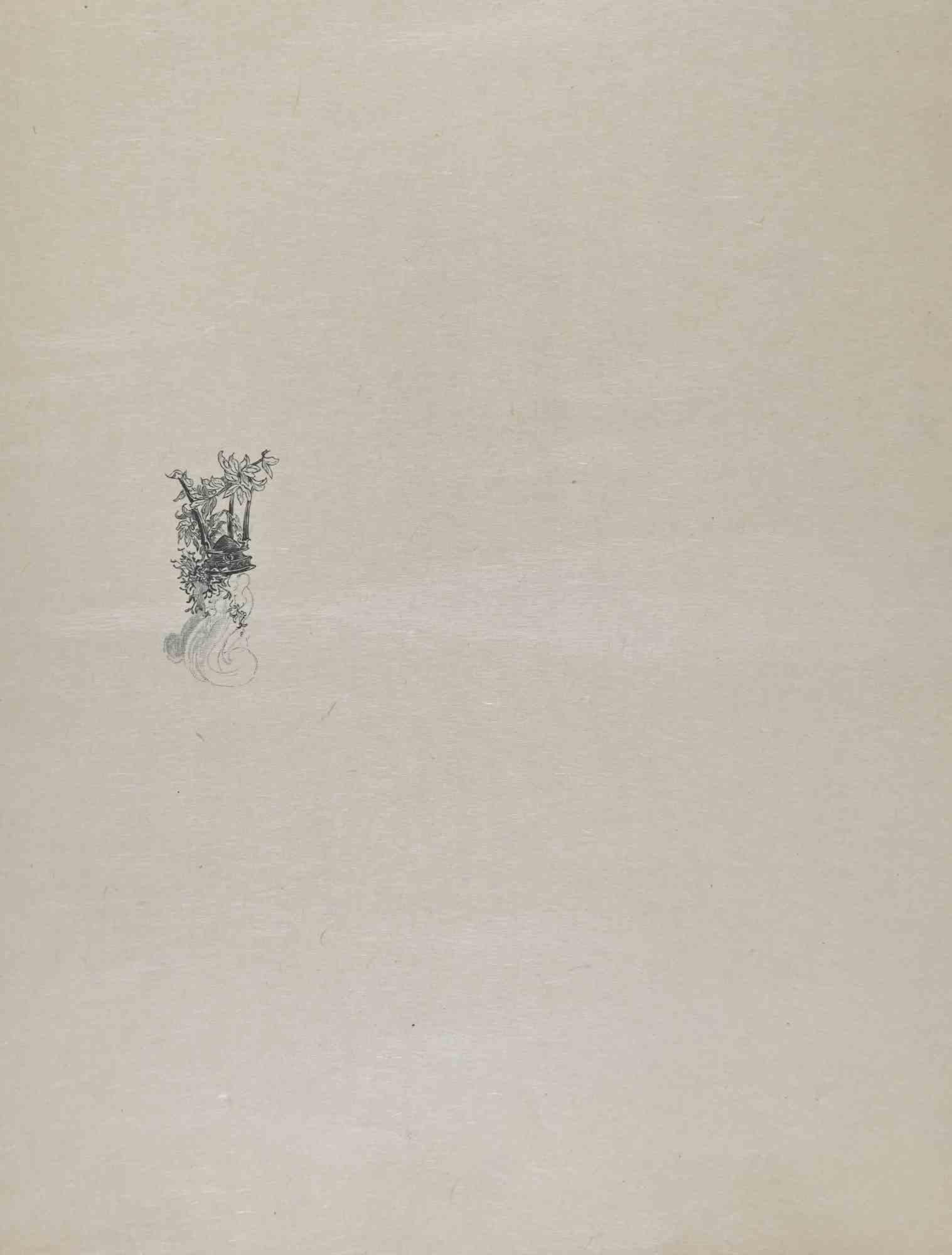 Petits Contes à ma Sœur is a Lithograph on paper realized by Hégésippe Moreau, dated 1838.

The artwork  is in good condition.

Hégésippe Moreau (1810-1838) was a French lyric poet. The romantic myth was solidified by the publication of his complete