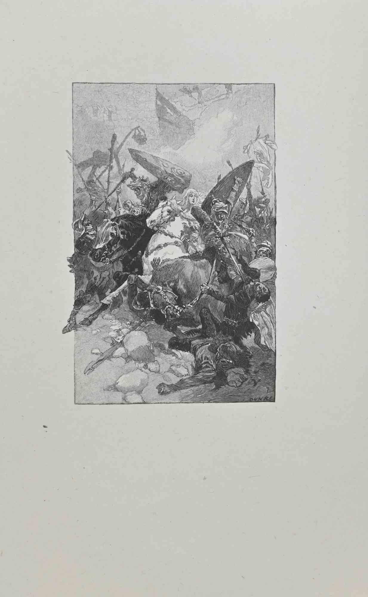 Petits Contes à ma Sœur is a lithograph on paper realized by Hégésippe Moreau,  dated 1838 s.

The artwork  is in good condition . 

Hégésippe Moreau (1810-1838) was a French lyric poet. The romantic myth was solidified by the publication of his