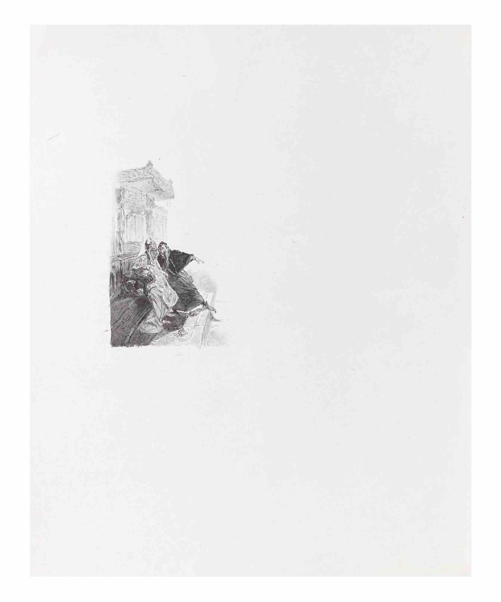 Petits Contes à ma Sœur est une lithographie sur papier réalisée par Hégésippe Moreau en 1838.

L'œuvre d'art est en bon état.

Hégésippe Moreau (1810-1838) était un poète lyrique français. Le mythe romantique est consolidé par la publication de ses