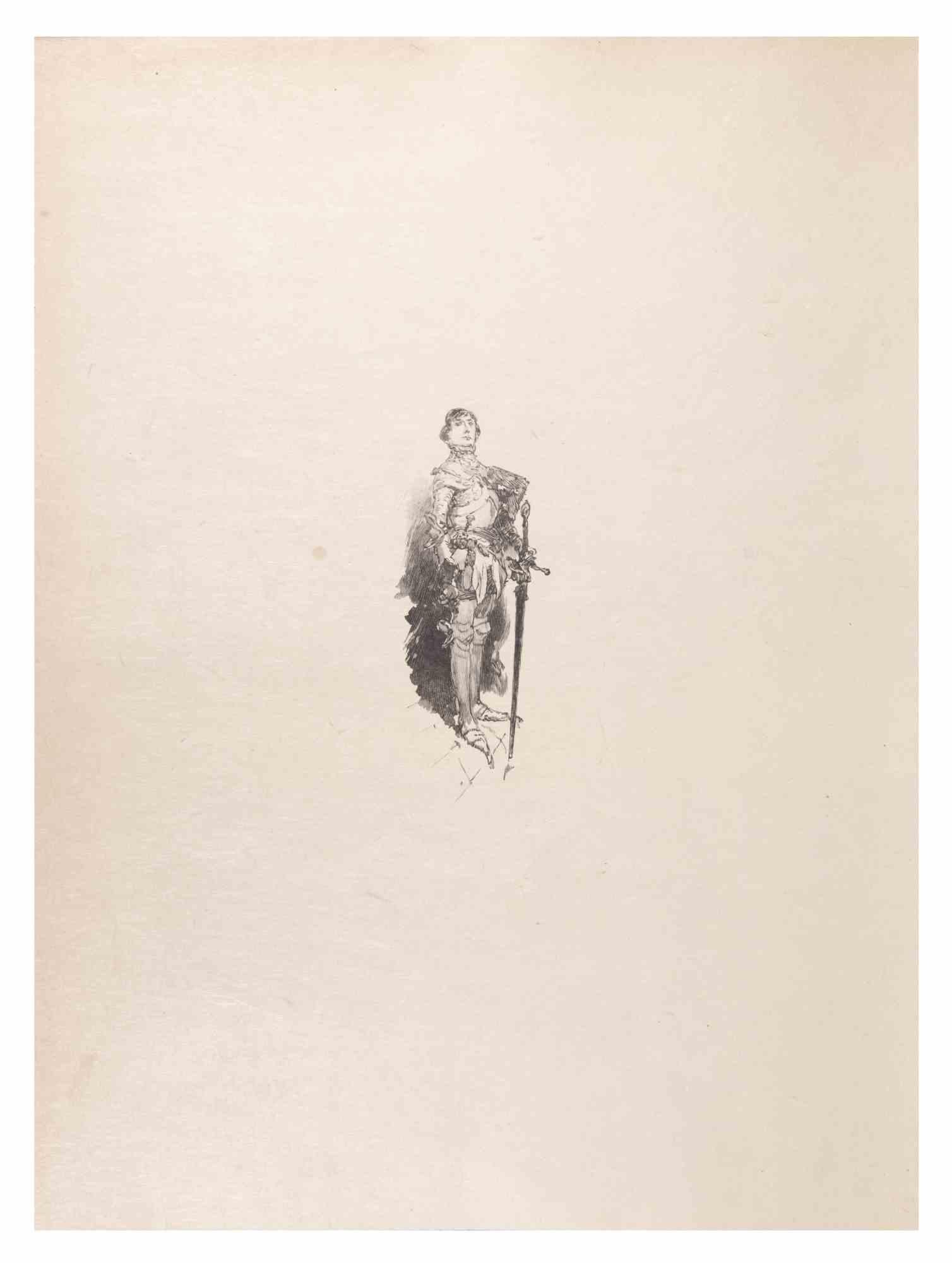 Petits Contes à ma Sœur - Lithograph by Hégésippe Moreau - 1838