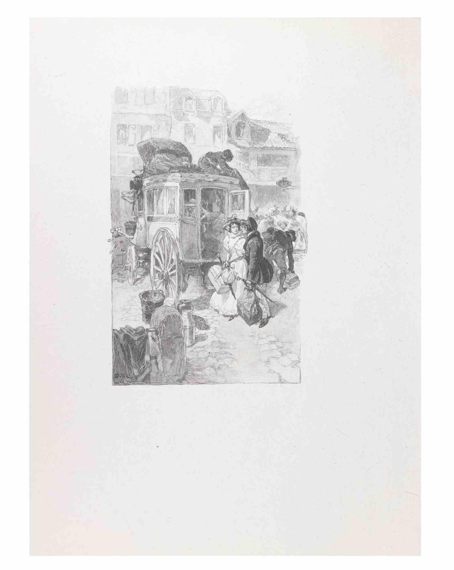 Petits Contes à ma Sœur - Lithograph by Hégésippe Moreau - 1838