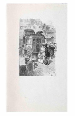 Petits Contes à ma Sœur - Lithographie von Hégésippe Moreau - 1838