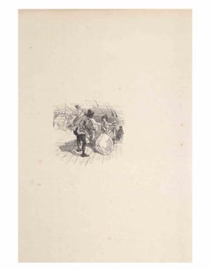 Petits Contes à ma Sœur - Lithographie von Hégésippe Moreau - 1838