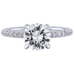 H&H 1.37 Carat Diamond Ring