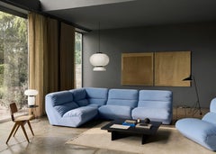Módulo de esquina Hi Lo AV55, tejido Kvadrat/Gentle 0733 de Anderssen & Voll, para &T
