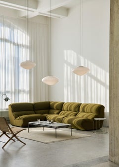 Hi Lo AV55 Eckmodul, Stoff „Kvadrat/Mylla 0971“ von Anderssen & Voll, für AT&T