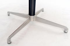 Hi-Lo Convertible Dining to Coffee Adjustable Height Round Table Danish MCM MINT