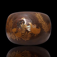 Hibachi (Hand-Warmer Brazier), Meiji Period, Paulownia Wood
