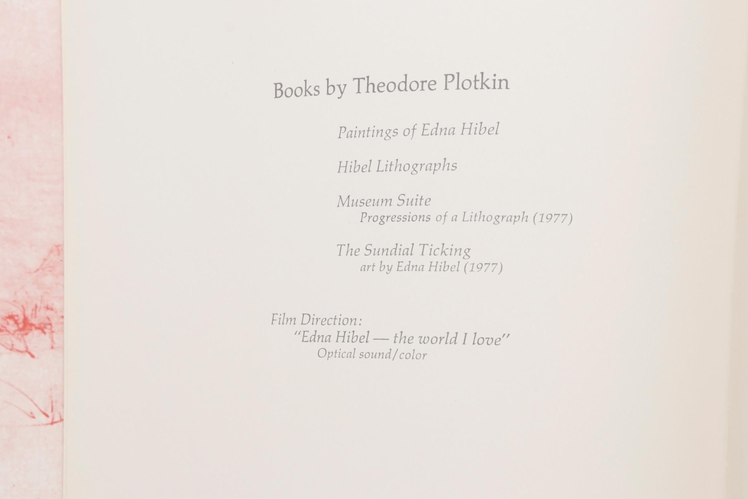 Litografie di Hibel, a cura di Theodore Plotkin. Libro con copertina rigida, prima edizione e prima stampa, pubblicato nel 1977. Stampato in Svizzera, illustrato, 160 pagine.