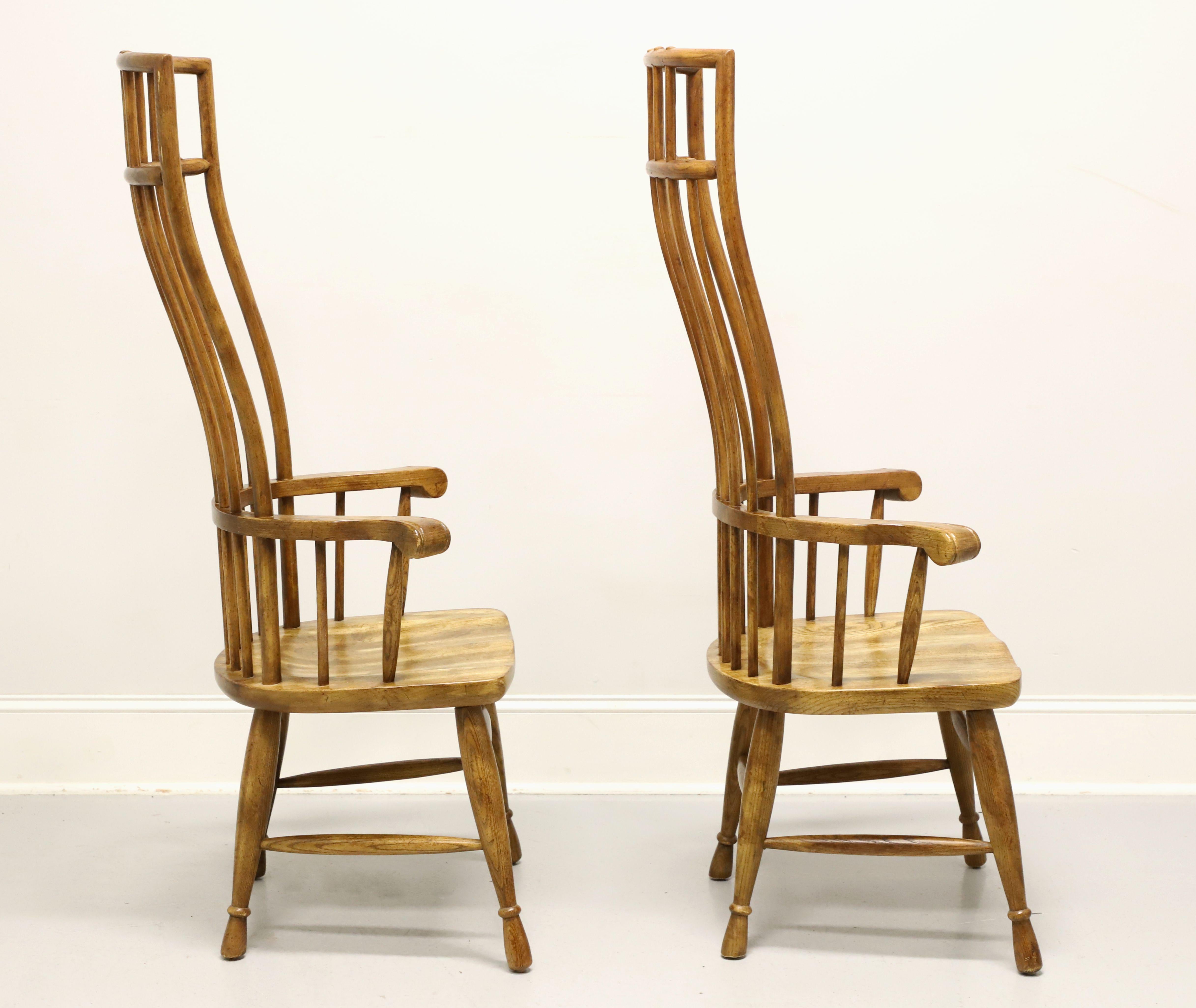 high back windsor dining chairs