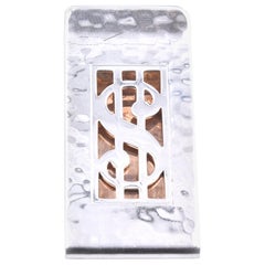 Hickok Sterling Silver $ Money Clip