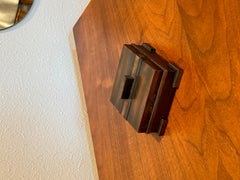 Hickok trinket / jewelry box in a copper metal, circa 1930's