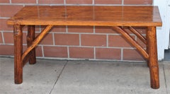 Hickory Bench or Table