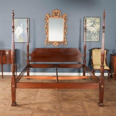 Hickory Canopy Poster Bed