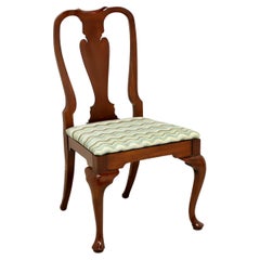 Retro HICKORY CHAIR Amber Mahogany Queen Anne Dining Side Chair