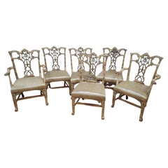 Hickory Chair Chippendale Style Thomas O’Brien and Emma Dining Chairs, set of 6
