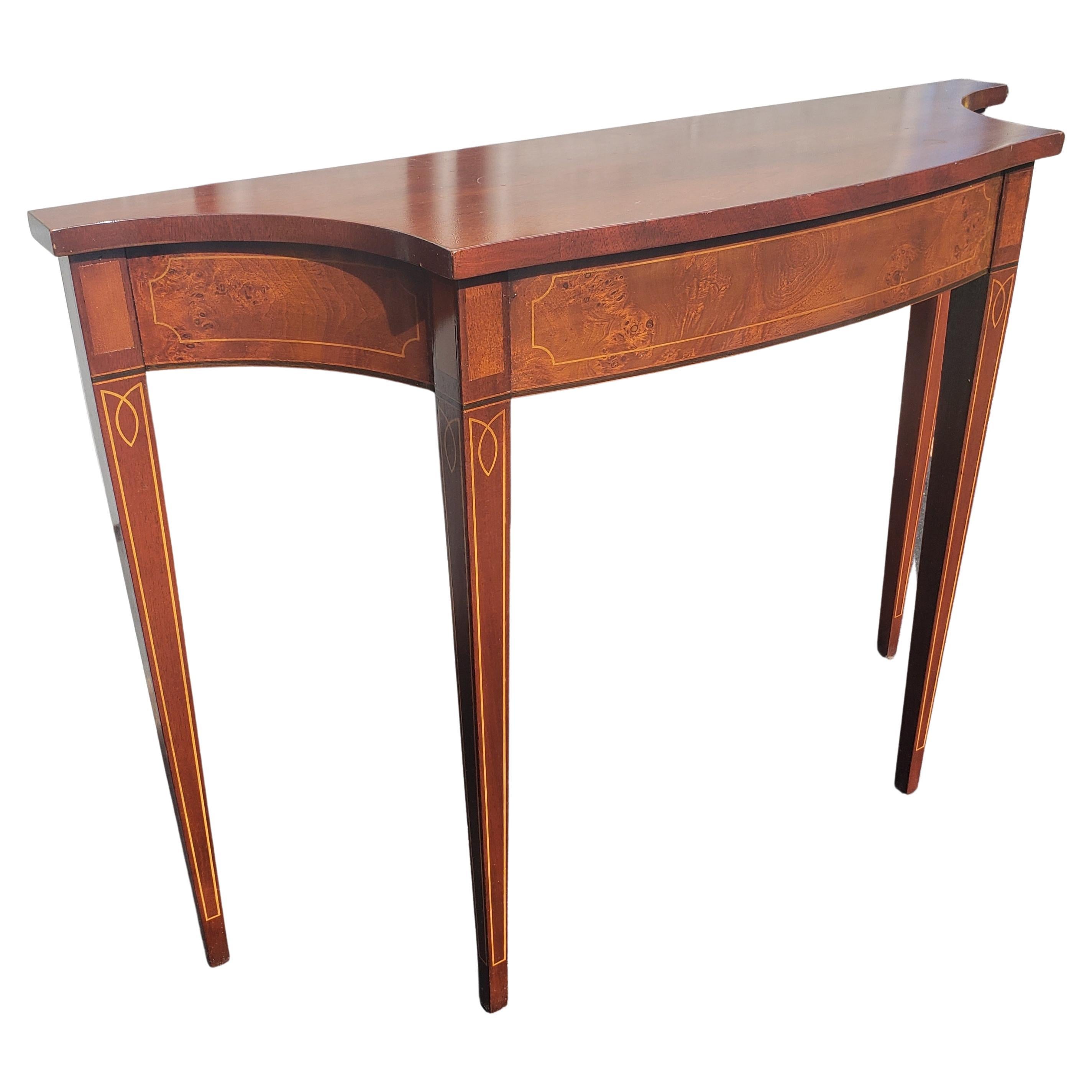 hickory chair console table