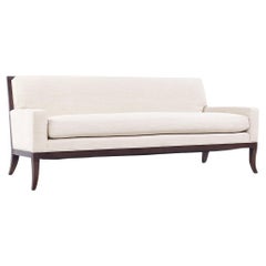 Used Hickory Chair Curtis Sofa in J Robert Scott Ivory Fabric