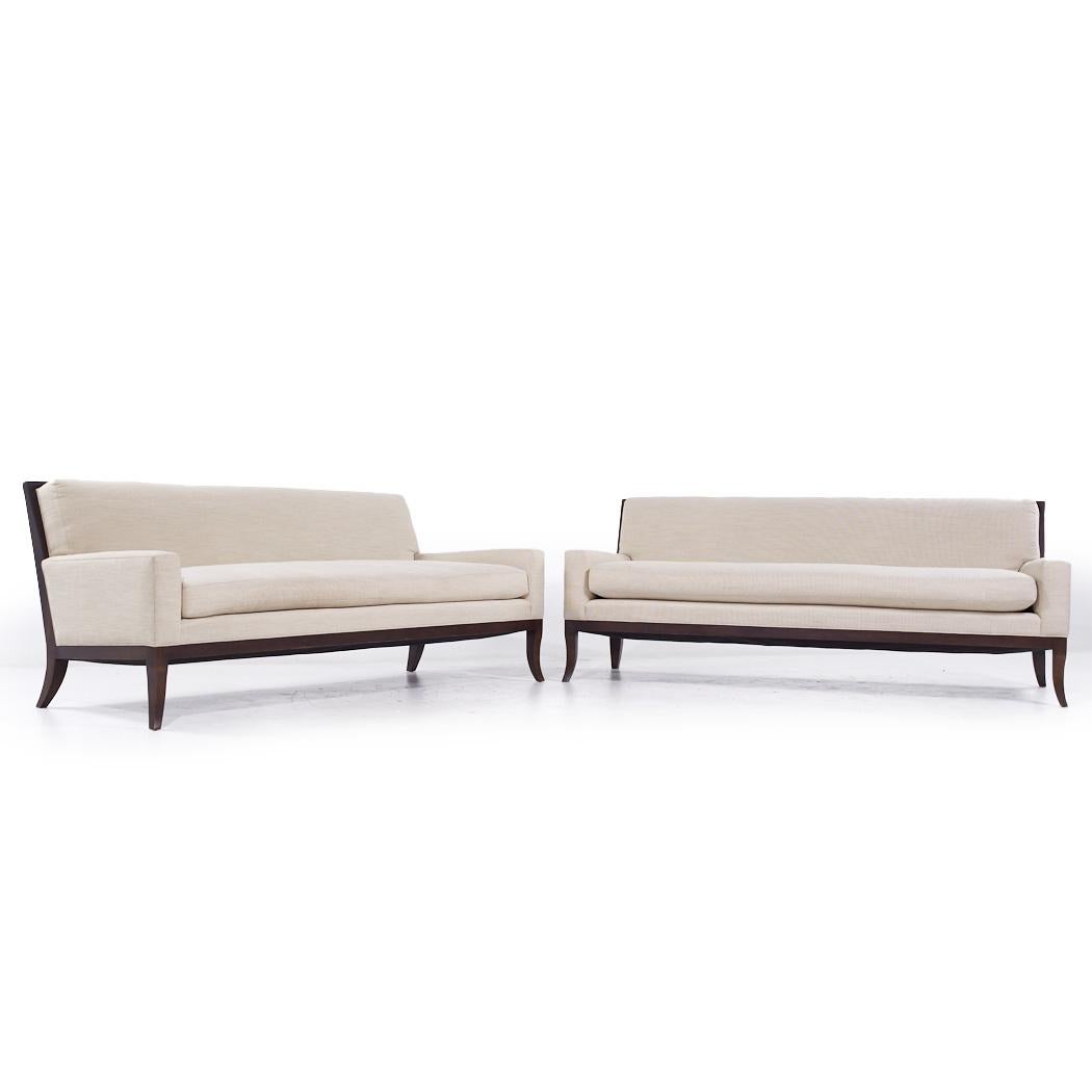 Hickory Chair Curtis Sofa in J. Robert Scott Ivory Fabric - Pair

Each sofa measures: 78 wide x 34 deep x 31 inches high, with a seat height of 20 and arm height of 22 inches

About Photos: We take our photos in a controlled lighting studio to show