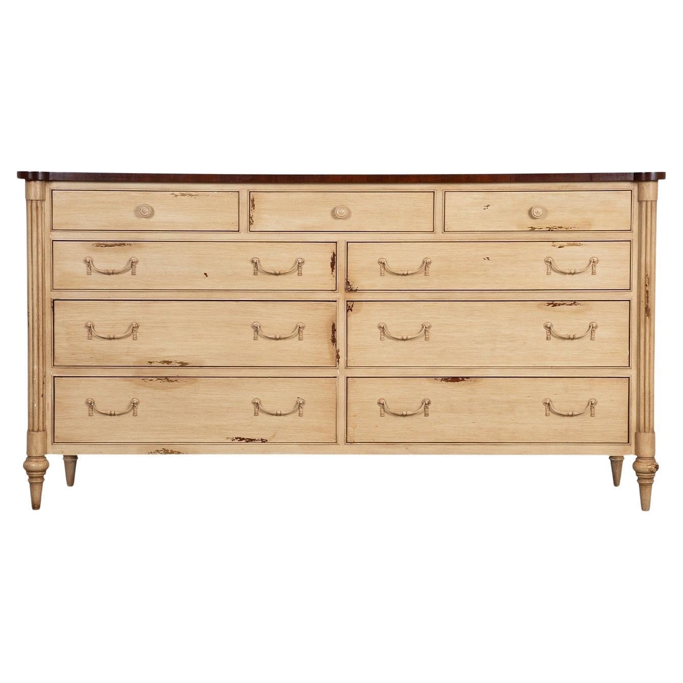 Hickory Chair Dresser Left Bank Collection For Sale