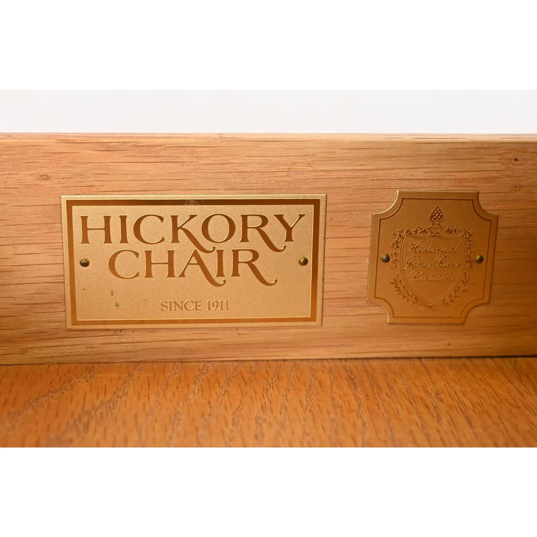 Hickory Chair Federal Flame Mahogany Buffet Server or Hall Table For Sale 3