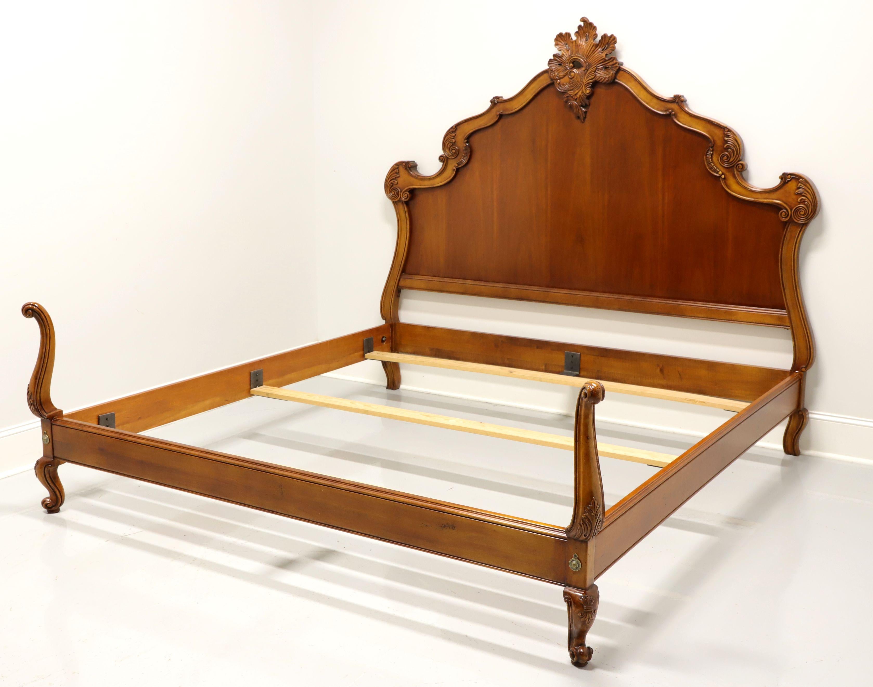 Hickory Chair French Country Carved King Bed 3