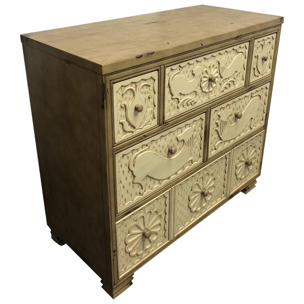 Hickory Chair Furniture Company Carved Chest For Sale