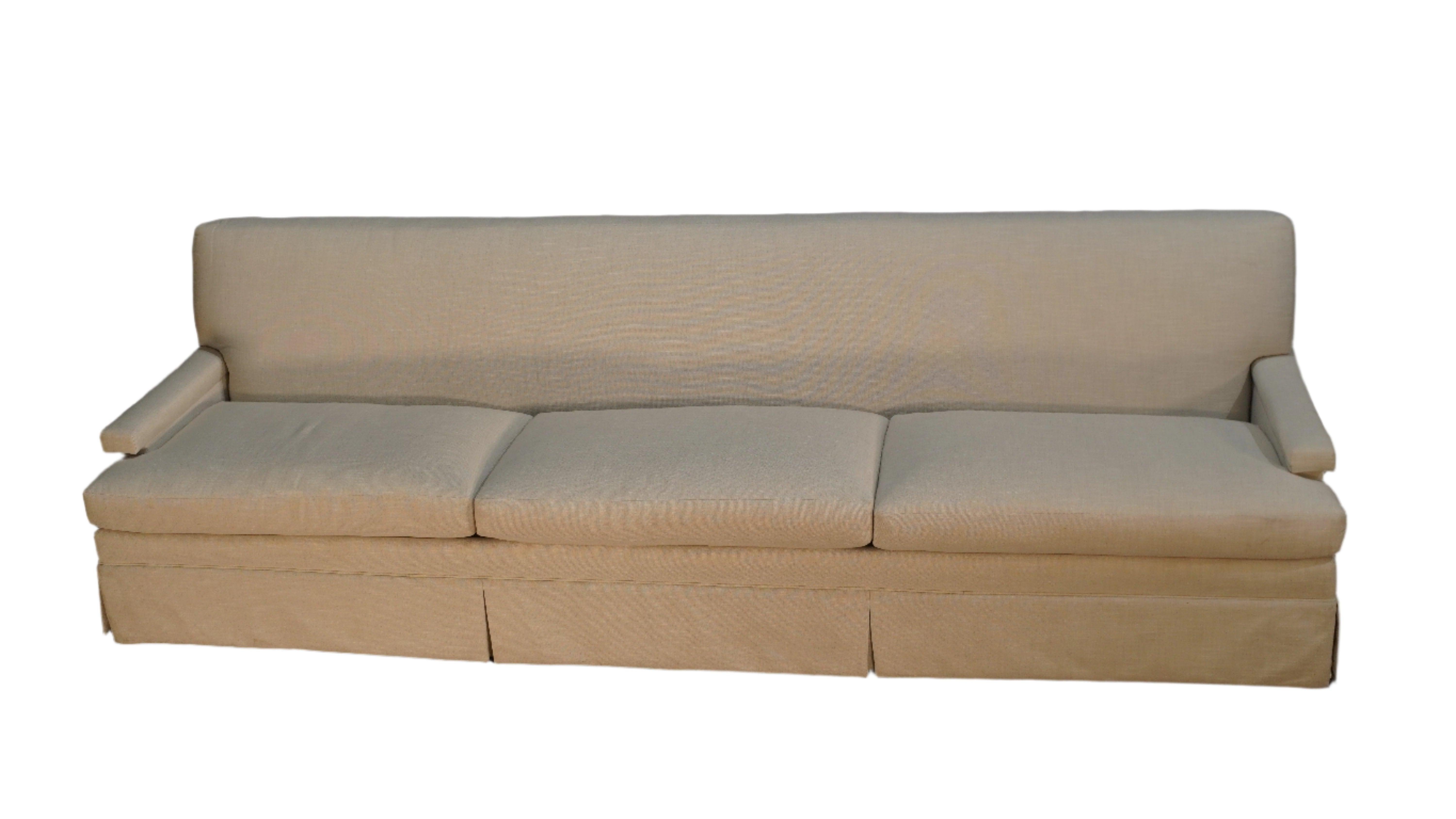 Hickory Chair Furniture Macdonald Skirted Large Sofa 4