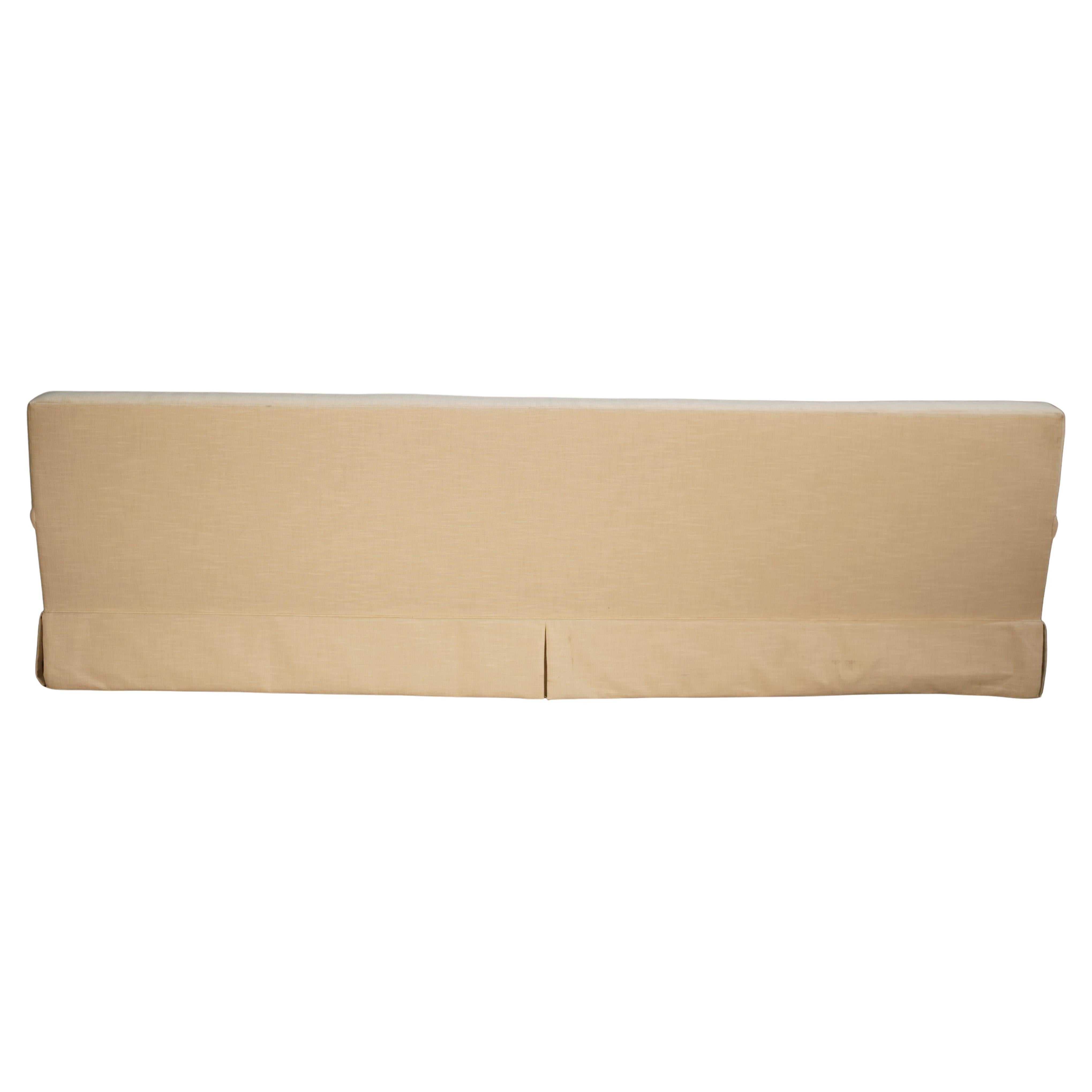 The Macdonald Skirted Large Sofa by Hickory Chair Furniture epitomizes classic elegance with its refined silhouette and skirted base. Crafted for both comfort and style, this generously sized sofa is upholstered in a luxurious fabric, providing a