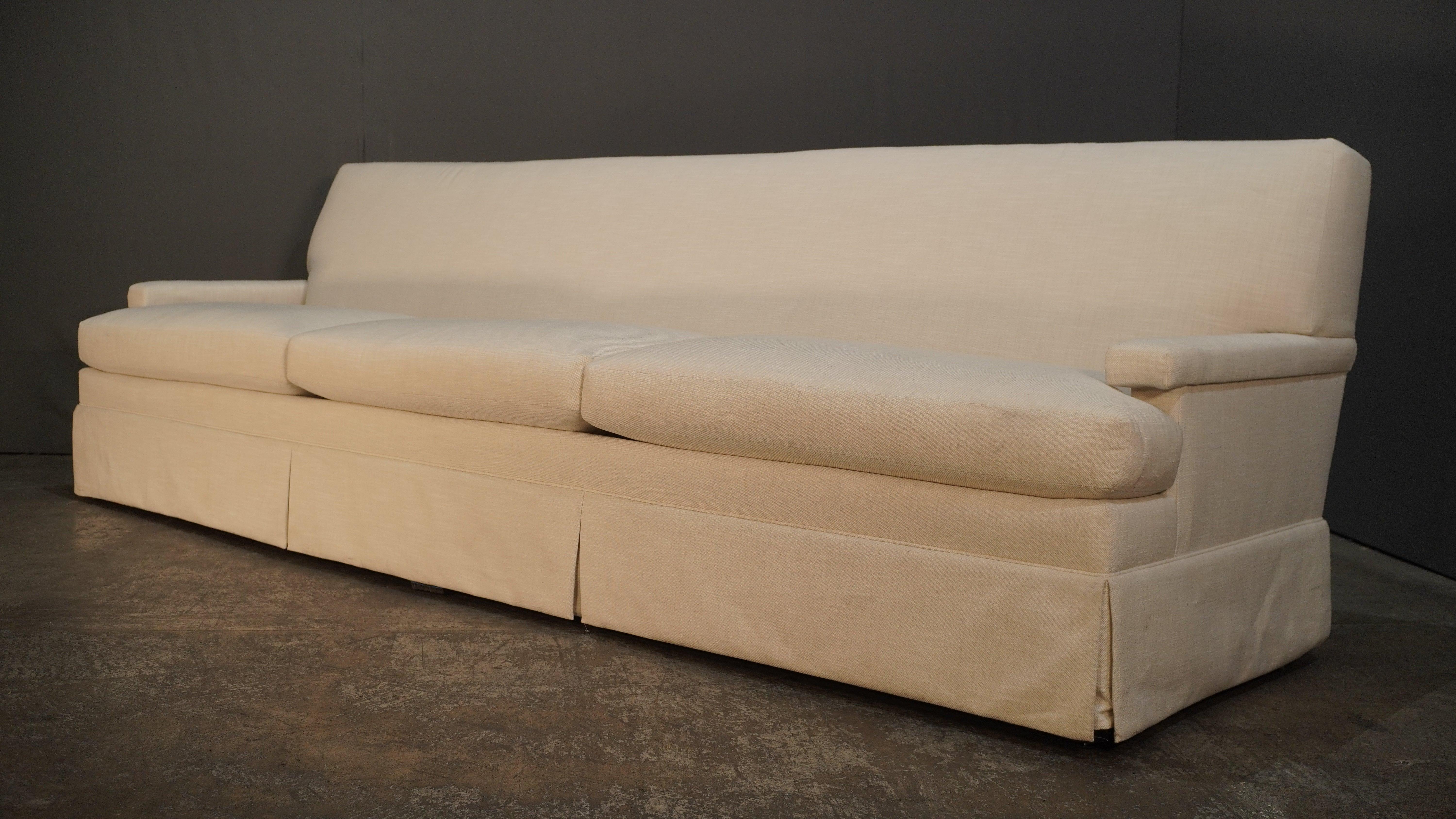 Fabric Hickory Chair Furniture Macdonald Skirted Large Sofa