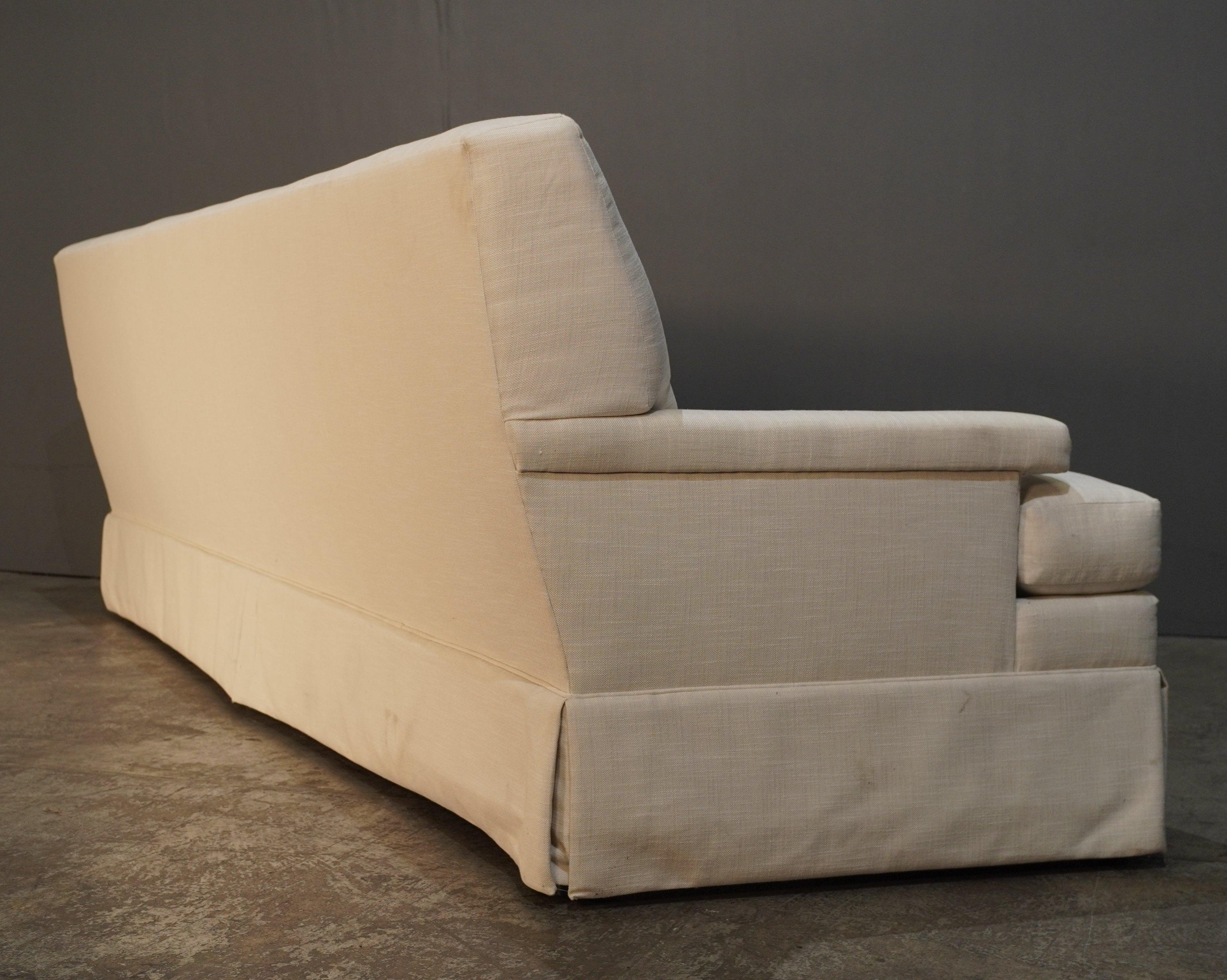 Hickory Chair Furniture Macdonald Skirted Large Sofa 1