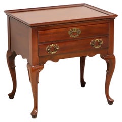 Used HICKORY CHAIR James River Mahogany Queen Anne Nightstand / Accent Side Table - B