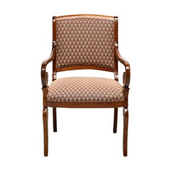 SEDIA IN GHIACCIO Sedia d'occasione francese Charles X in mogano