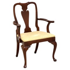 HICKORY CHAIR Mahogany Queen Anne Dining Armchair