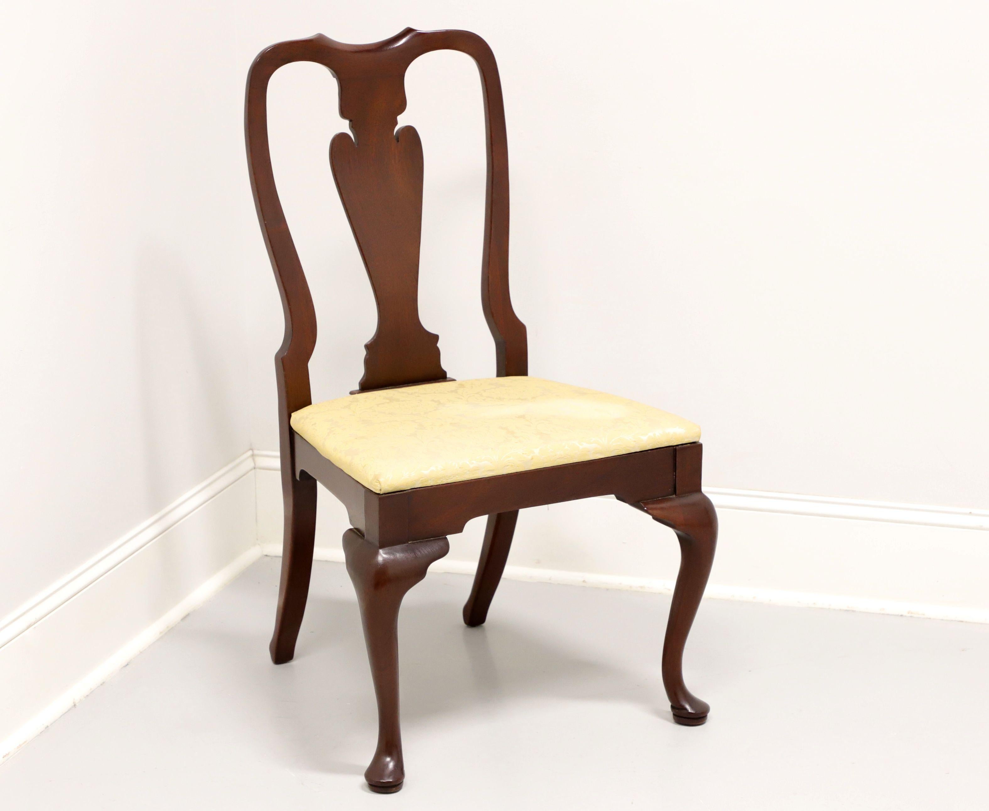 HICKORY CHAIR Mahogany Queen Anne Dining Side Chair 1