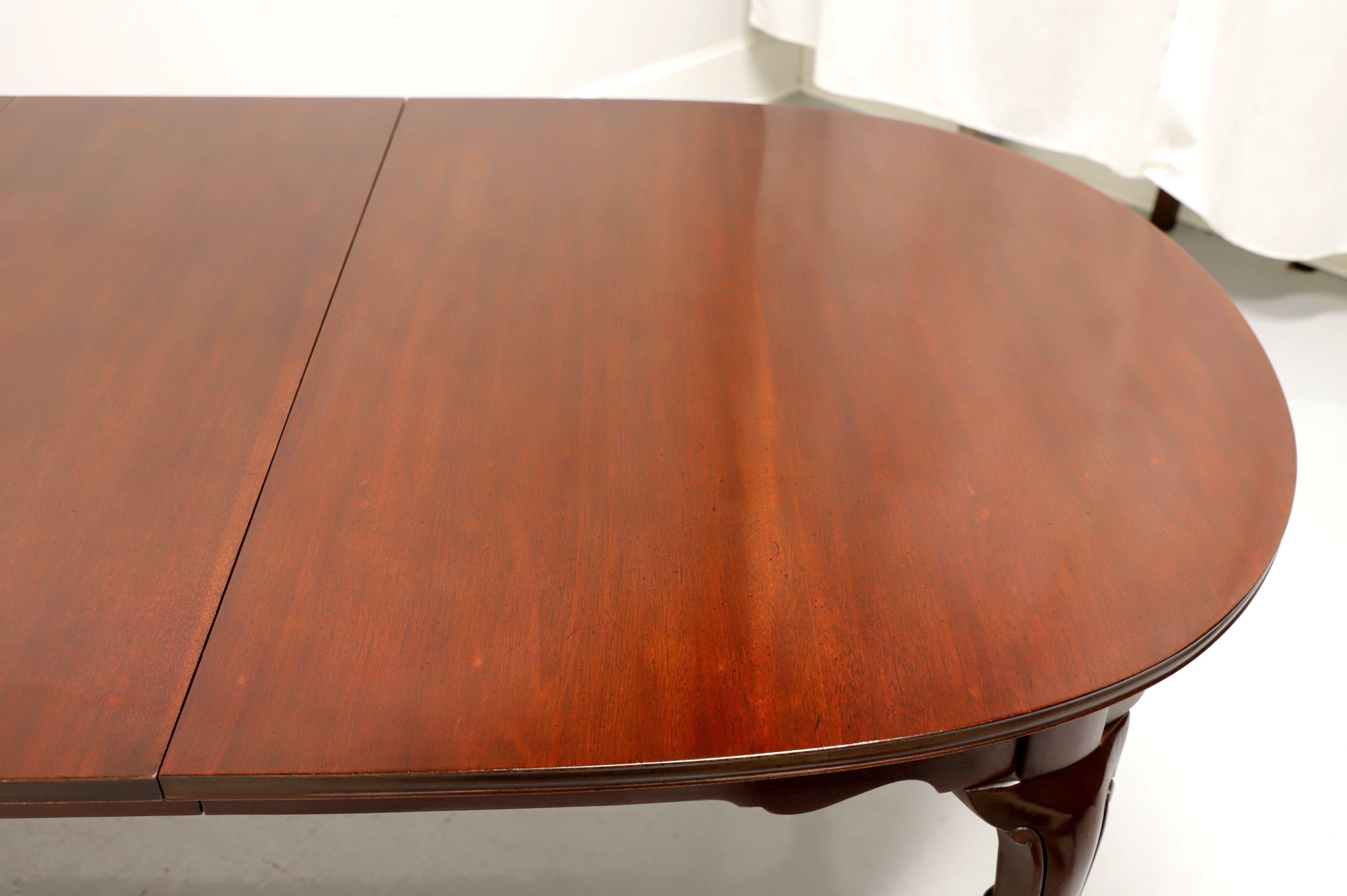 HICKORY CHAIR Mahogany Queen Anne Dining Table 5