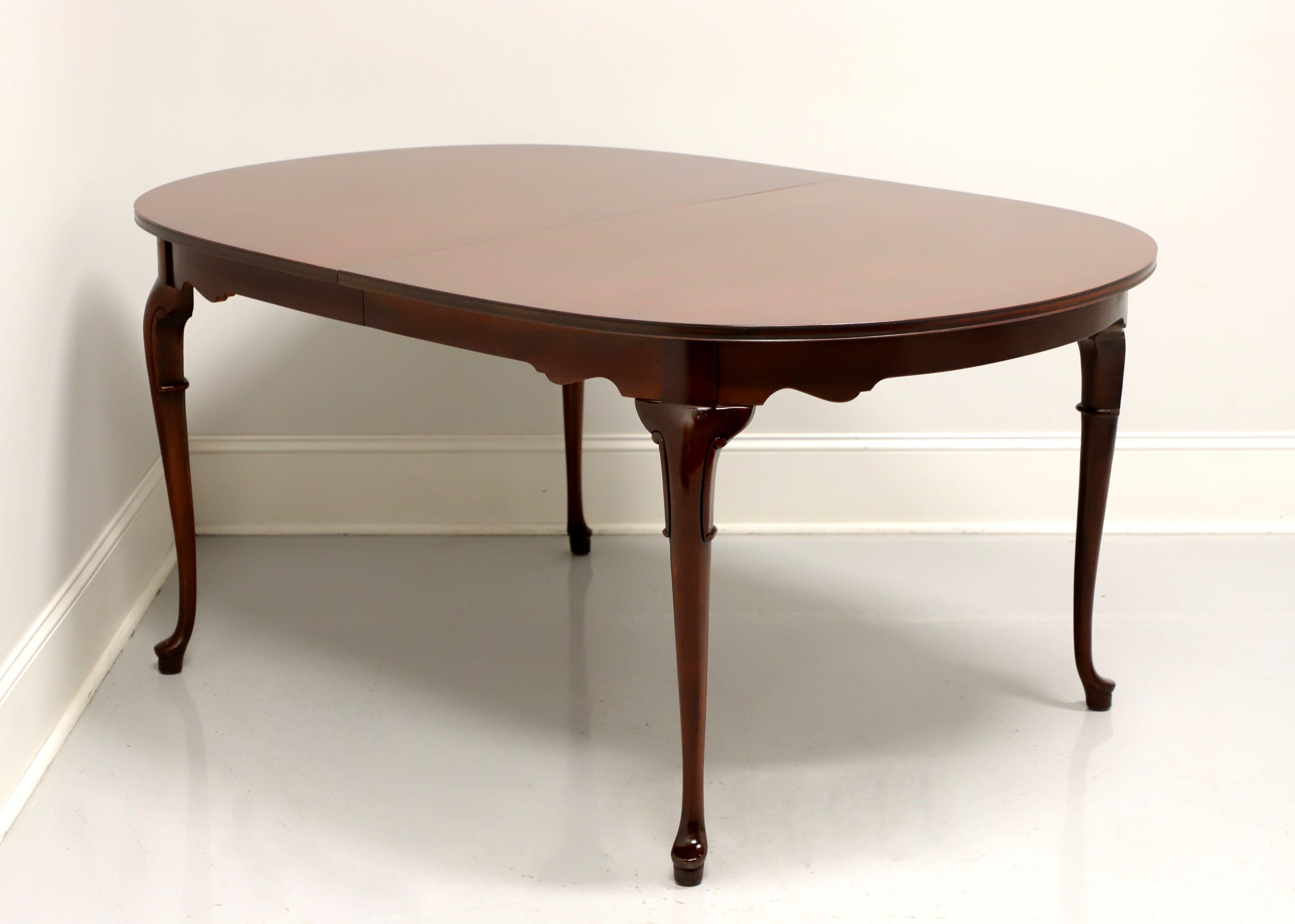 HICKORY CHAIR Mahogany Queen Anne Dining Table 8