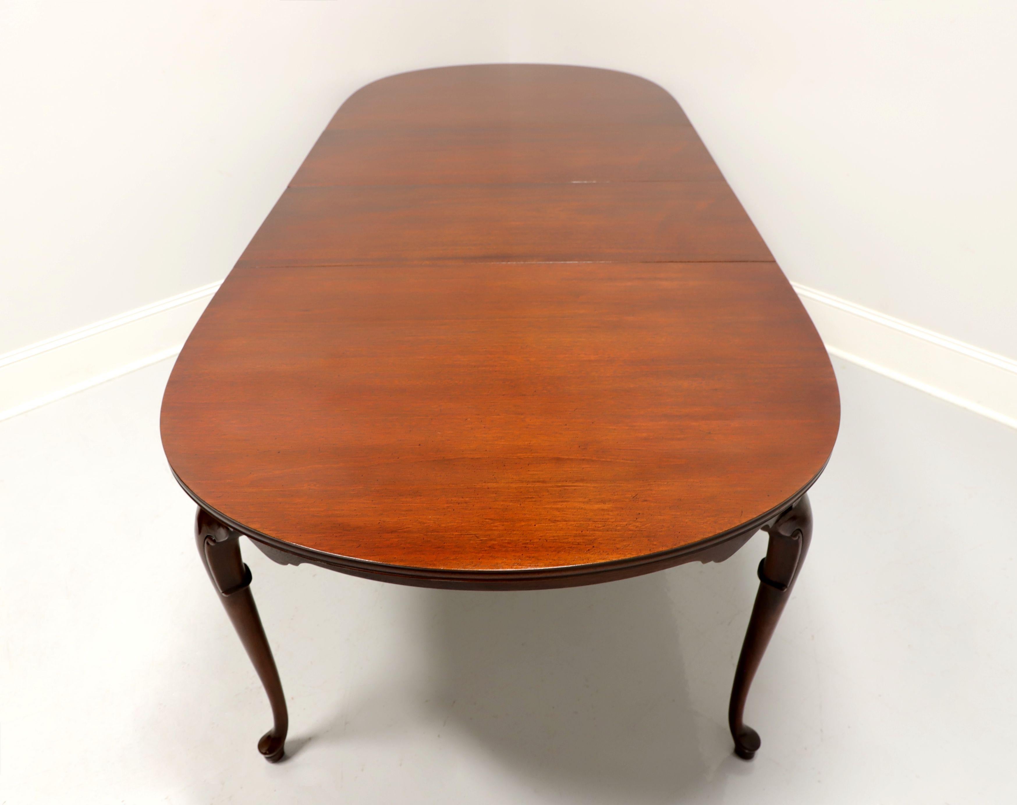 HICKORY CHAIR Mahogany Queen Anne Dining Table 2