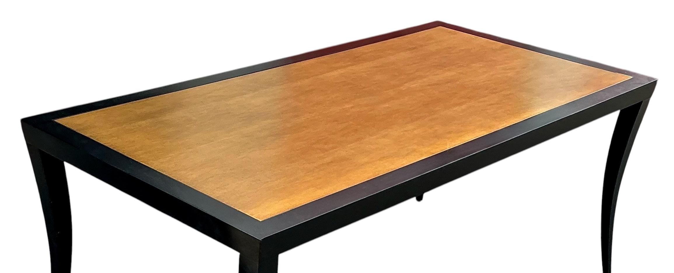 Hickory Chair Modern Saber Leg Dining Table Or Desk W/ Saber Leg - James River (amerikanisch) im Angebot