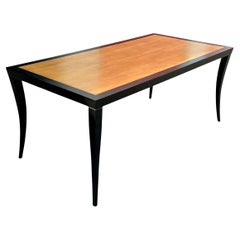 Hickory Chair Modern Saber Leg Dining Table Or Desk W/ Saber Leg - James River