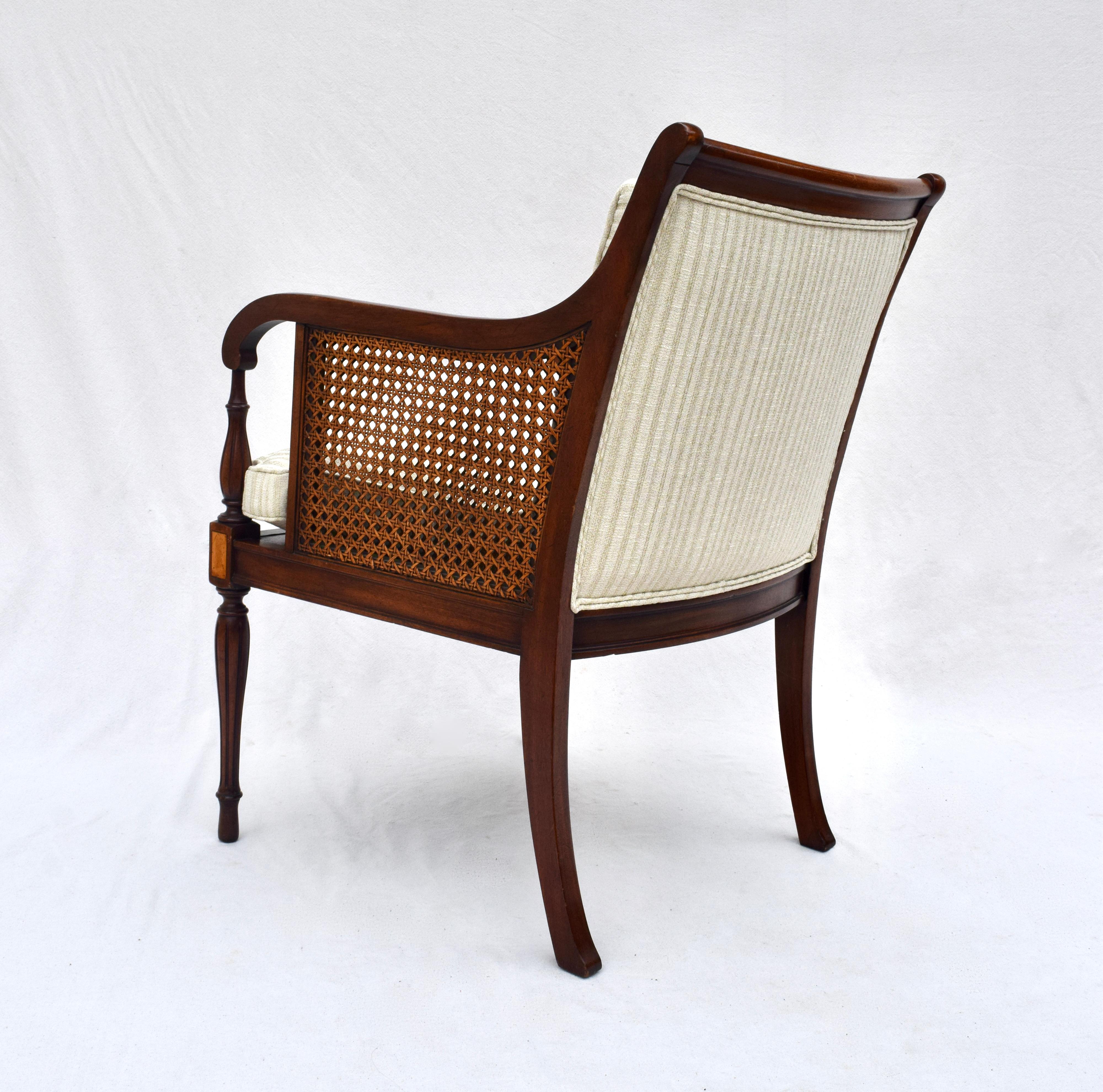 Hickory Chair Regency Style Double Caned Chairs 1