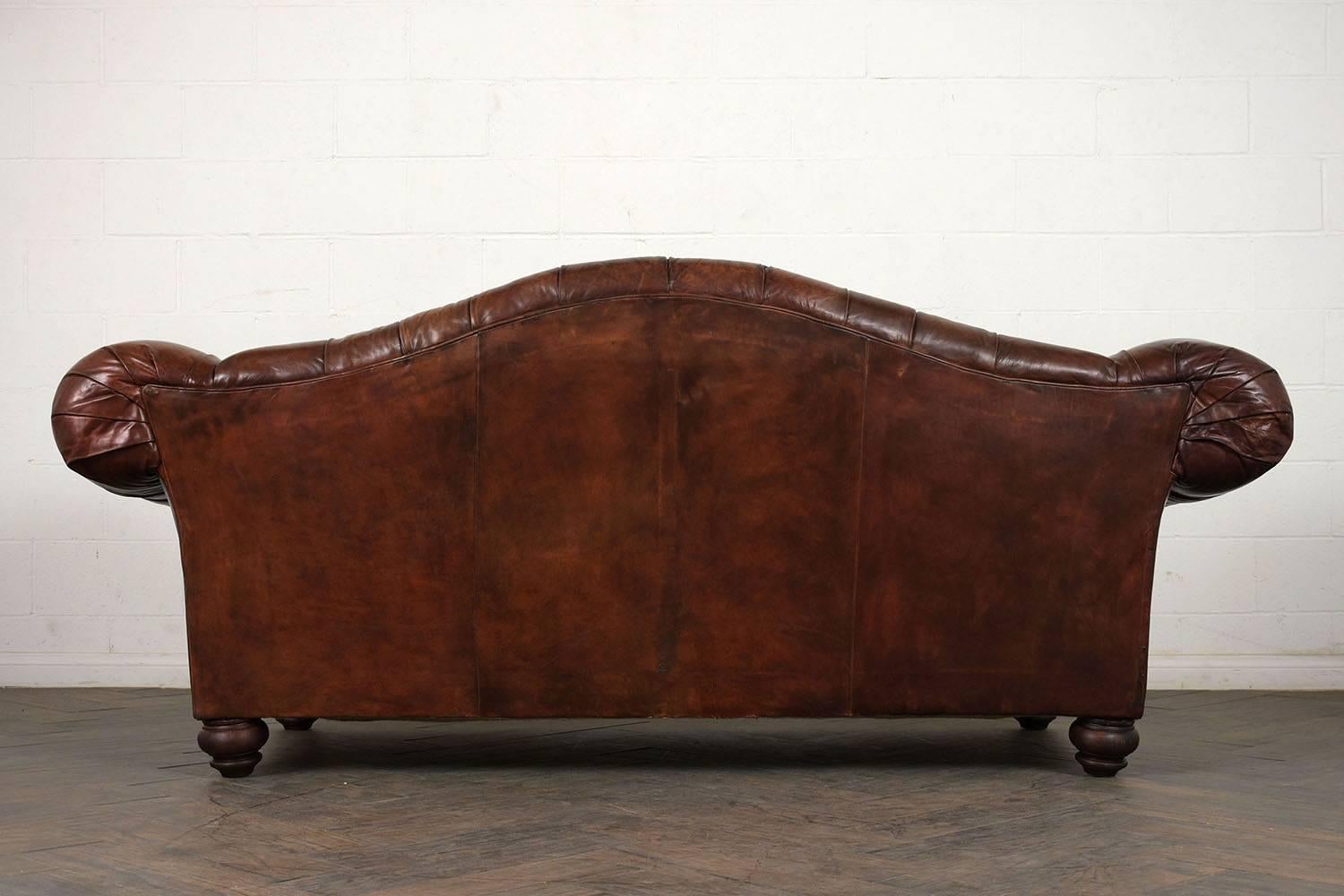 leather sofas chesterfield
