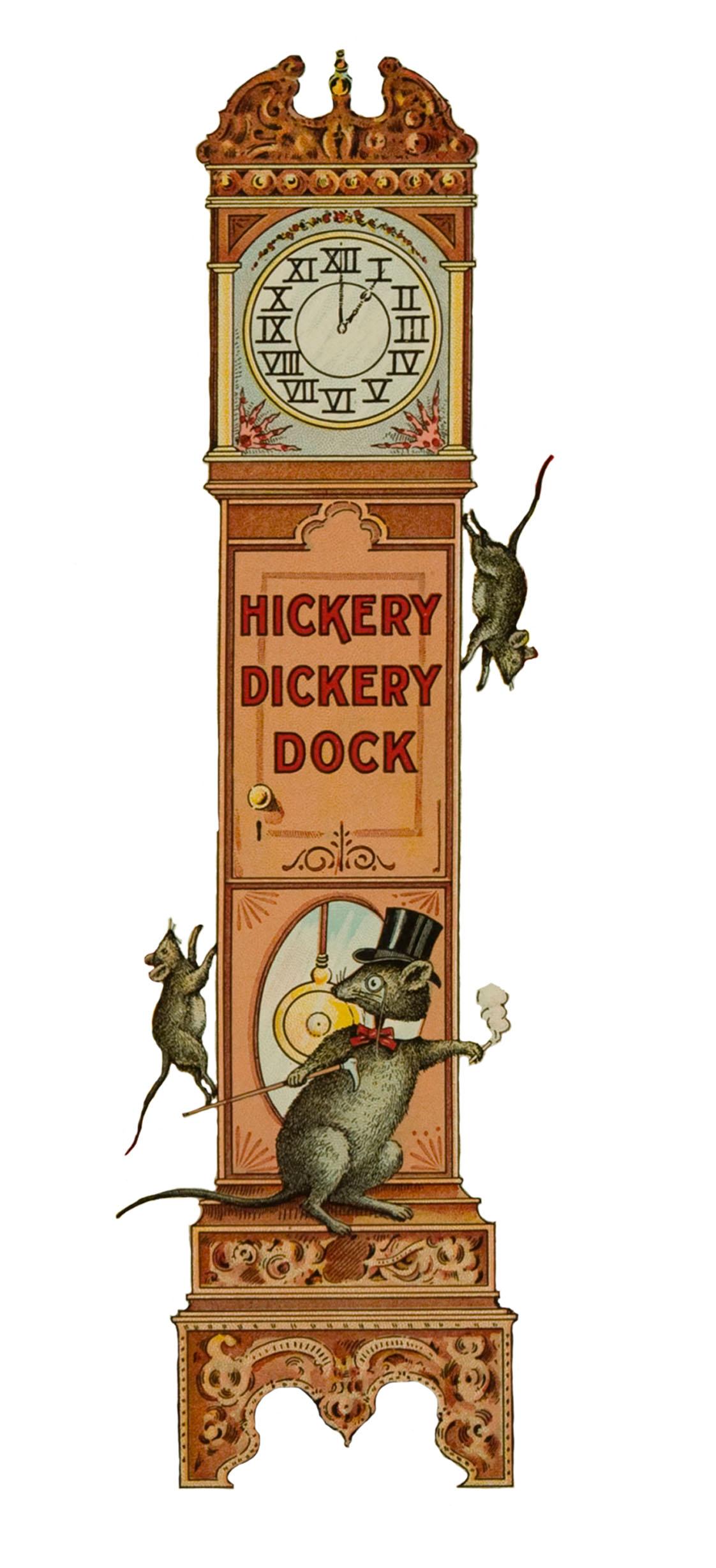 Nord-américain Jeu de société Hickory Dickery Dock - débuts de Parker Brothers en vente