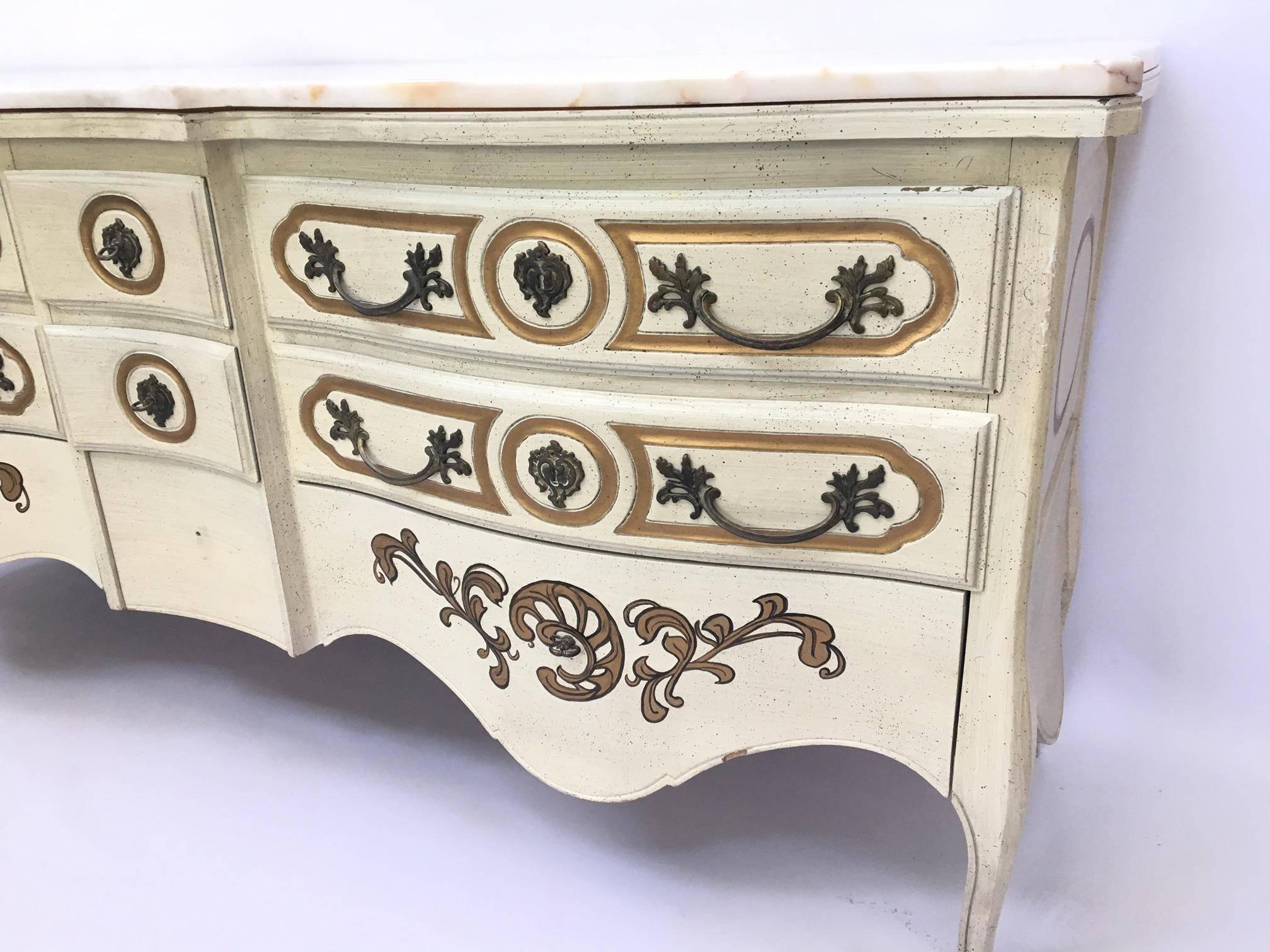 marble top dresser