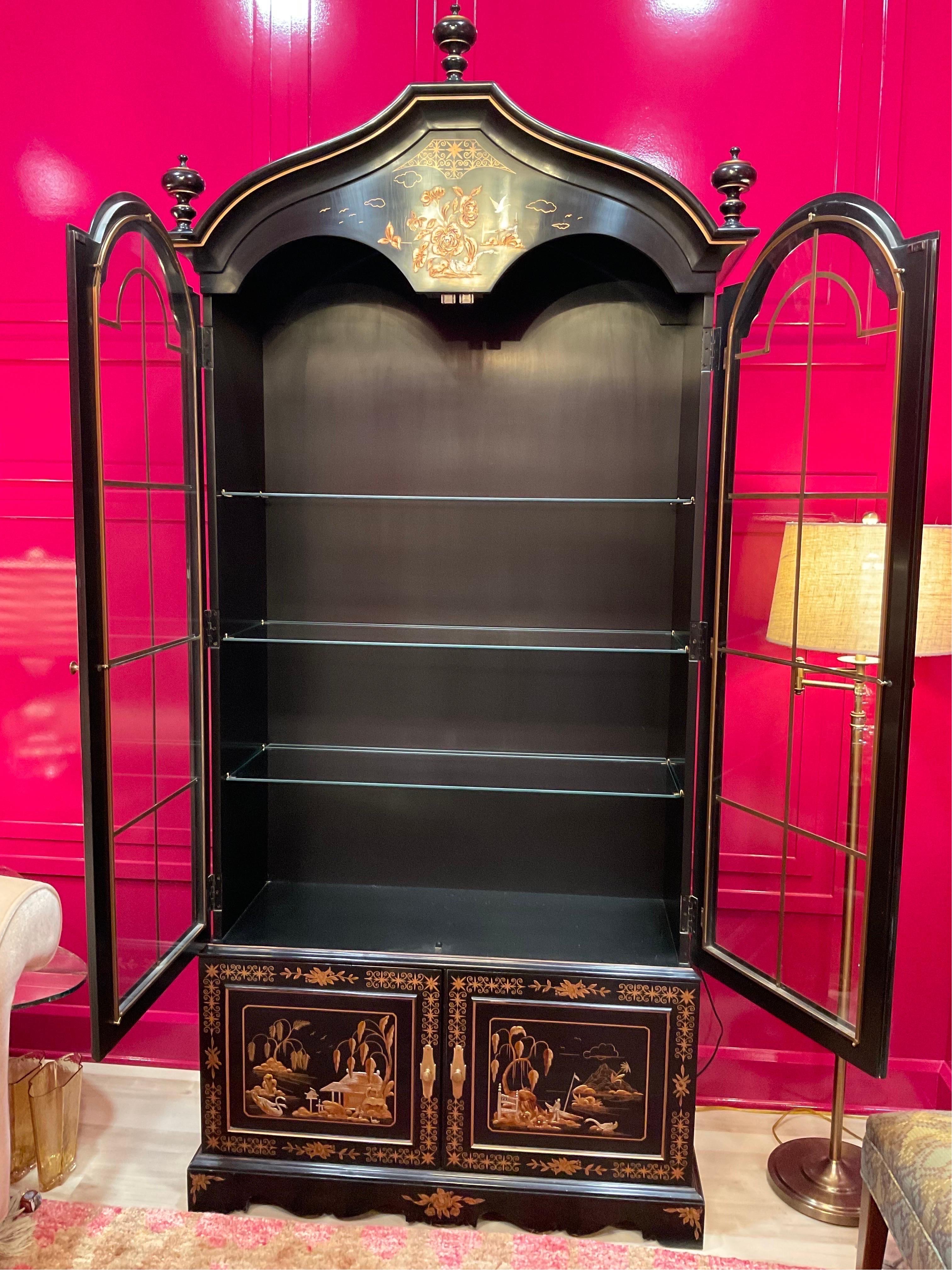 Hickory Furniture American Masterpiece Chinoiserie Cabinet 4