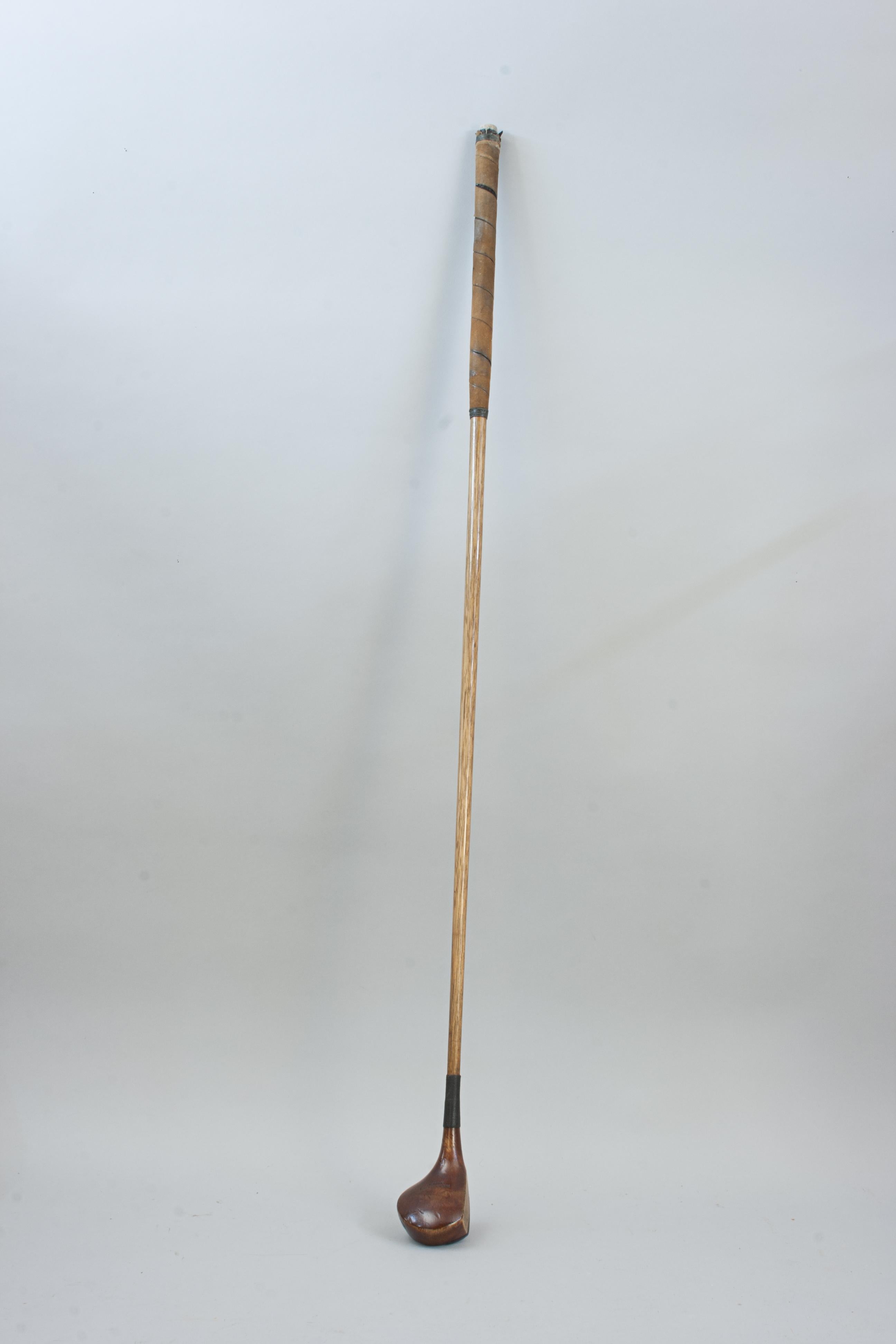 Club de golf Hickory, driver de H.Y. Cazador Británico en venta